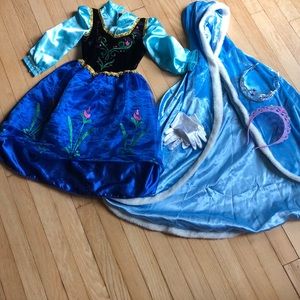 Frozen play costume